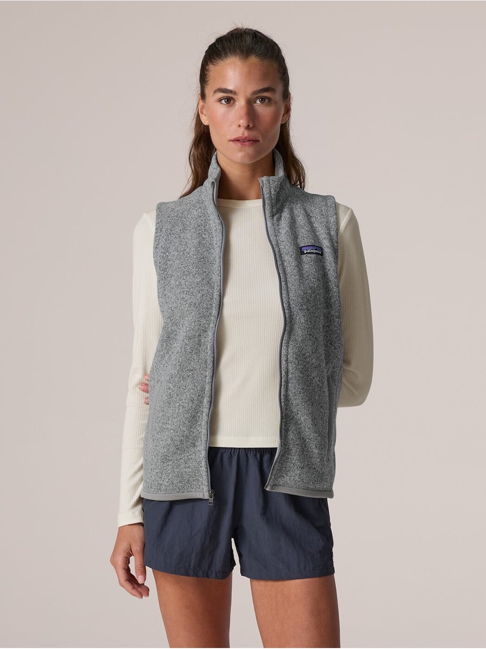 Patagonia Better Sweater Fleece Vest Heather Gray women’s Medium